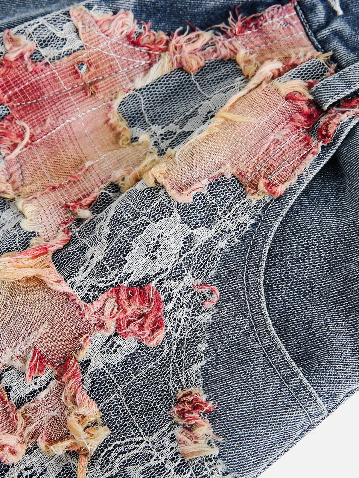 Aelfric Eden Heavy Craftsmanship Lace Jorts