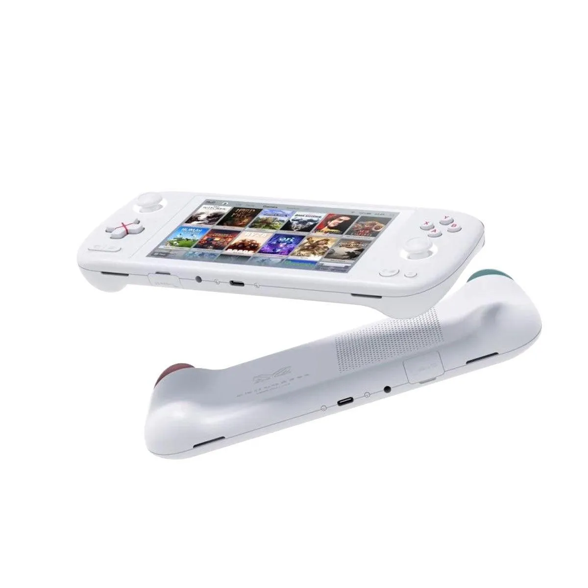 Ayaneo Air AMD Ryzen 5 5560U 16GB RAM 512GB SSD Amoled Handheld PC Gaming Console (Aurora White)   Ayaneo Air HD Tempered Film   Ayaneo Air Titan Small Storage Bag (Black)