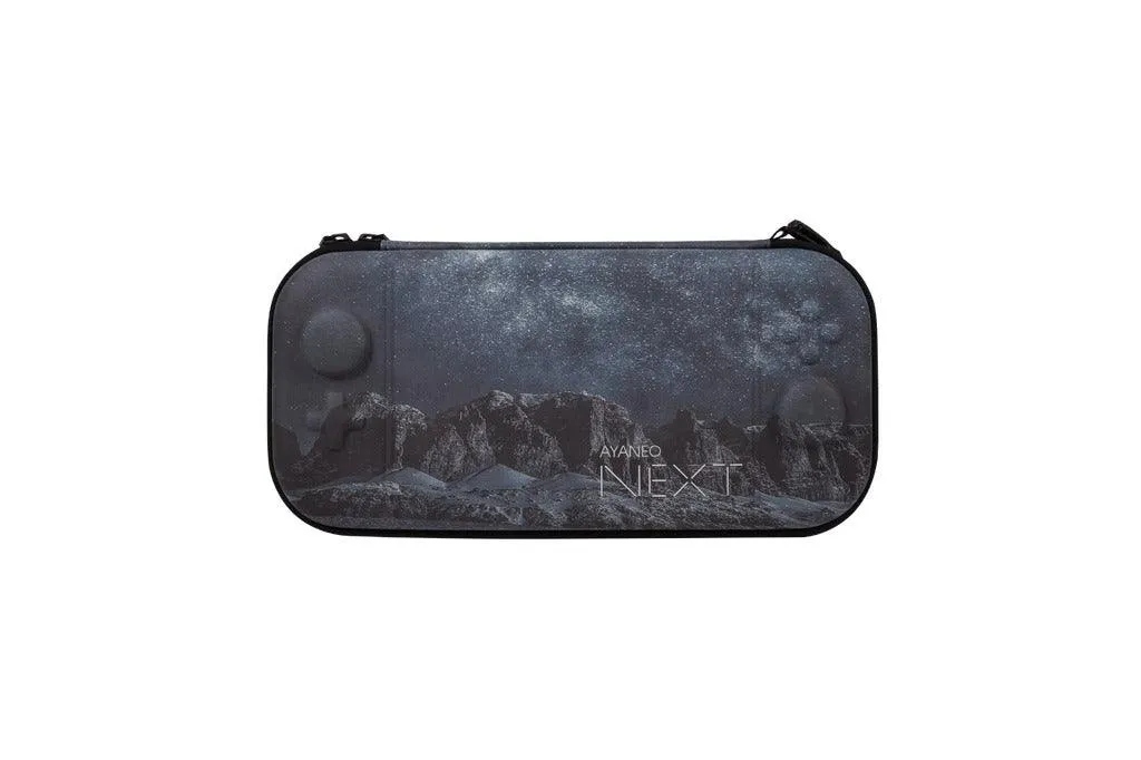 Ayaneo Next AMD Ryzen 7 5825U 16GB RAM 1TB SSD Handheld Gaming Console (Jet Black) Ayaneo Next Moonrock Storage Bag Tempered Glass Screen Protector