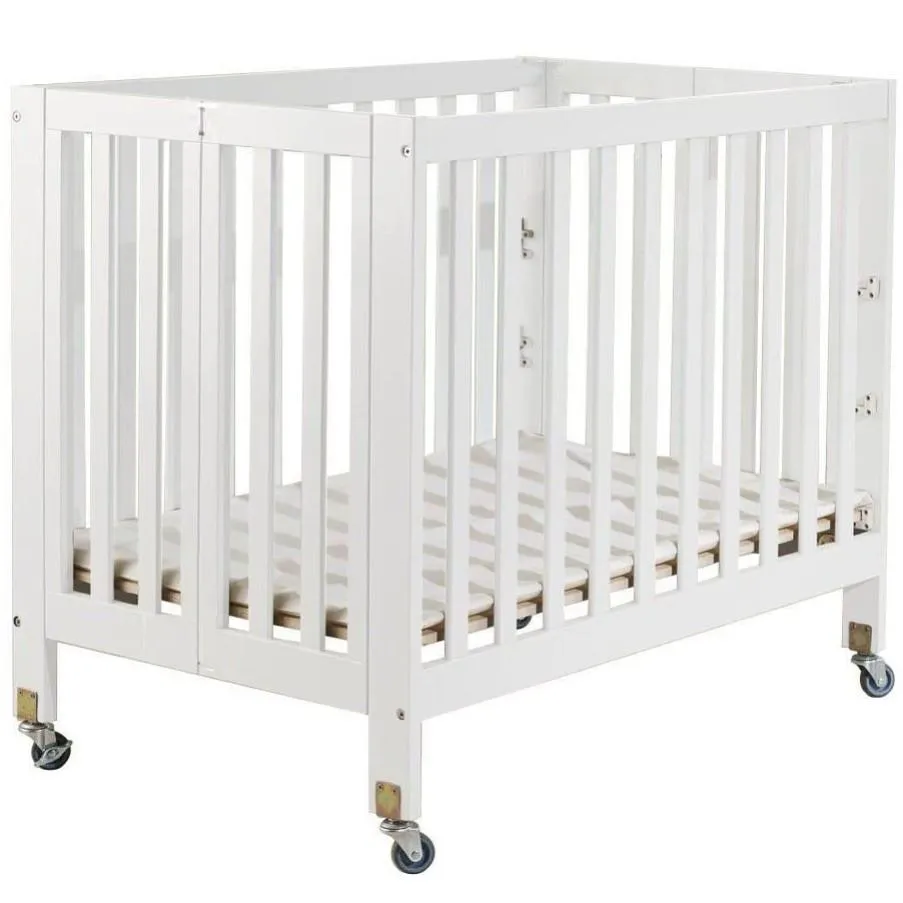 Big Oshi Sarah (Flat) 3 Level Mini Portable Crib   Free 3" Mattress