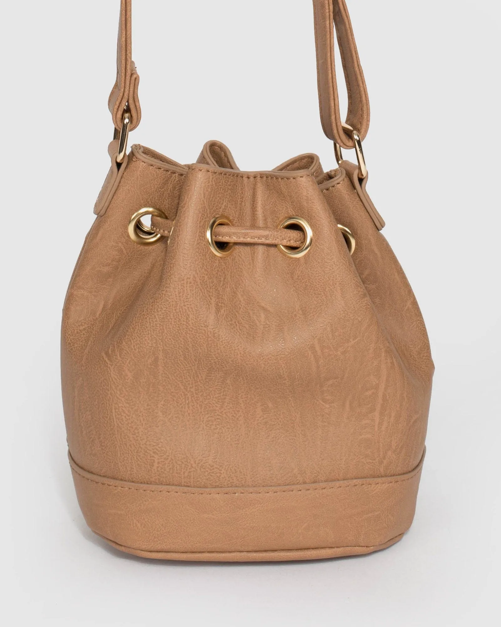 Caramel Tali Bucket Bag