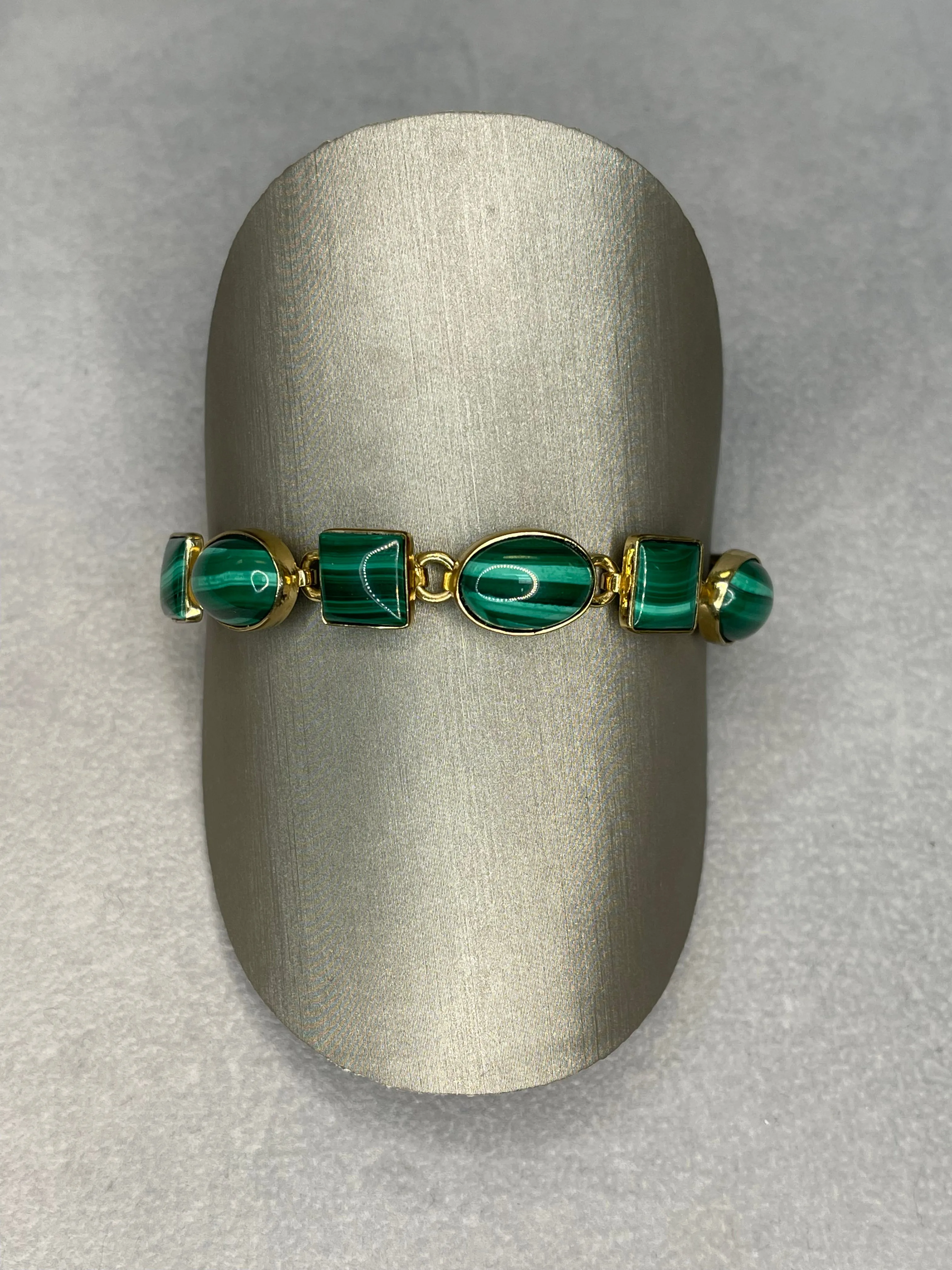 Charles Albert Alchemia Malachite Bracelet