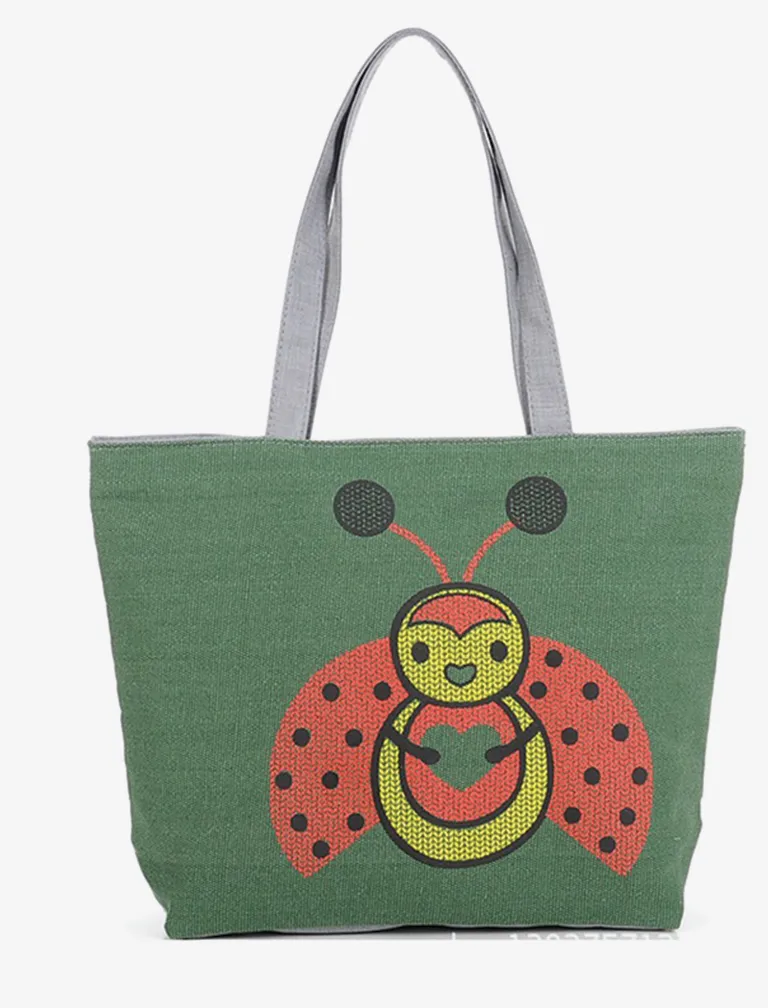 Dandelion Canvas Shoulder Bag