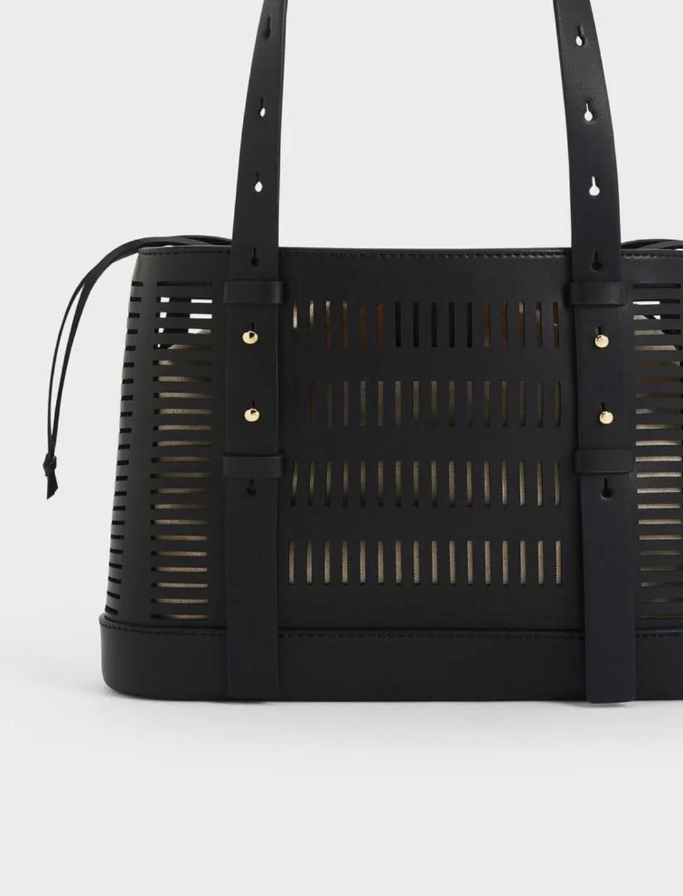 Delphi Cut-Out Bucket Bag