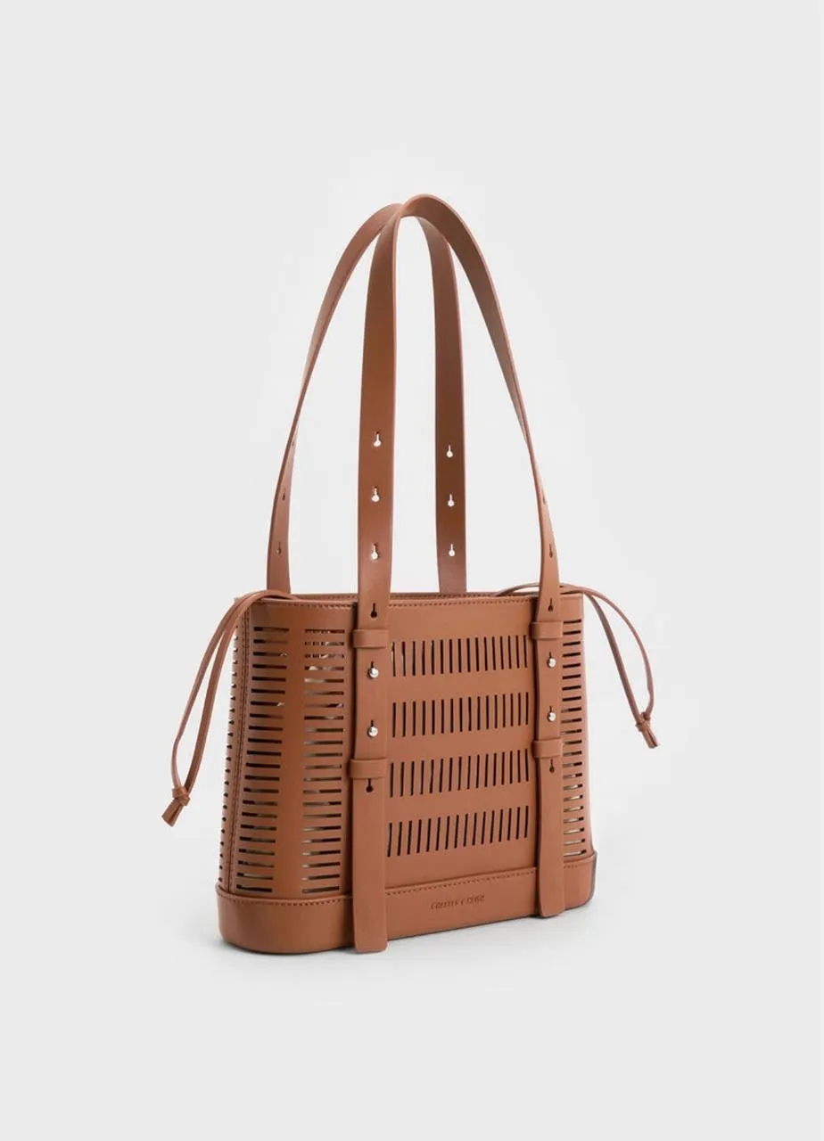 Delphi Cut-Out Bucket Bag