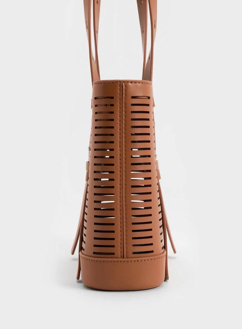 Delphi Cut-Out Bucket Bag