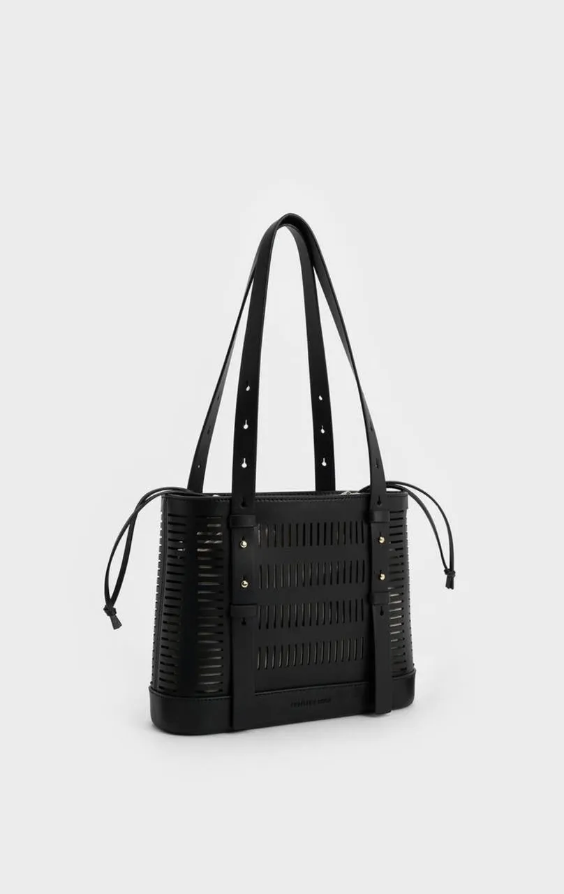 Delphi Cut-Out Bucket Bag