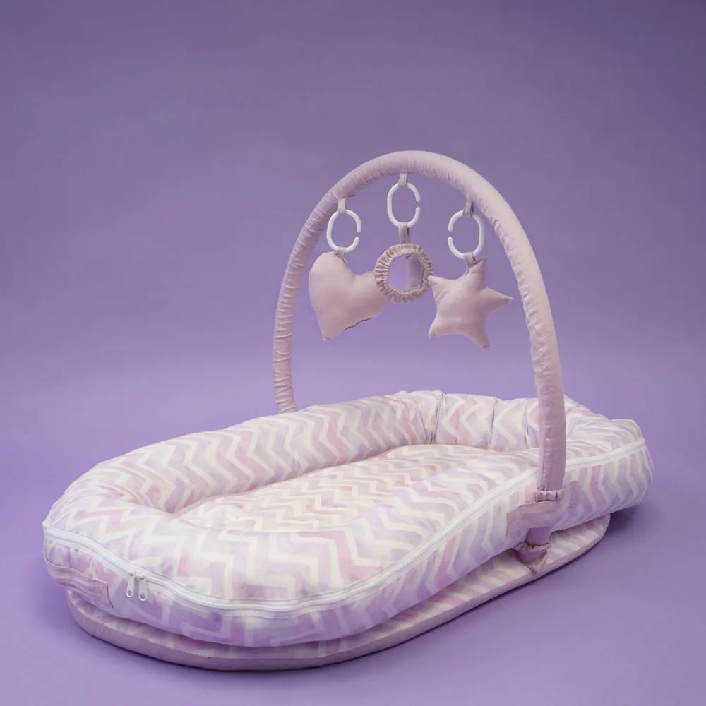 Fancy Fluff Organic Baby Cocoon- Pixie Dust