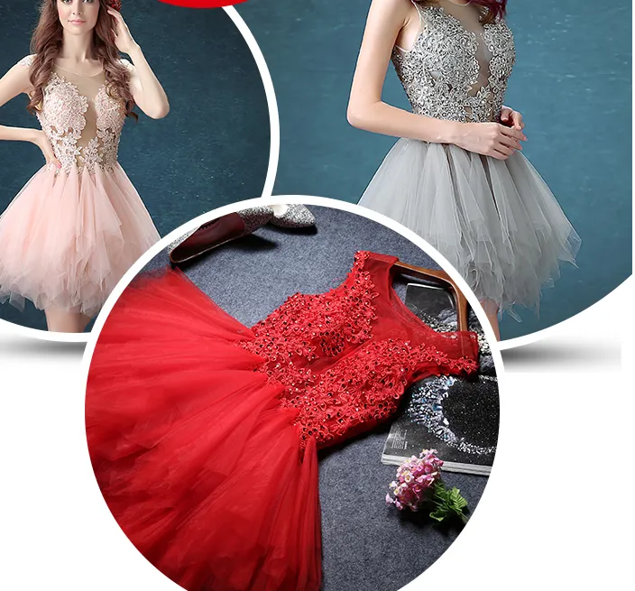 FASHION GOLDEN SHINING SEQUINS RHINESTONE DRESS