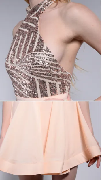FASHION HOT SEQUINS SHINING DRESS