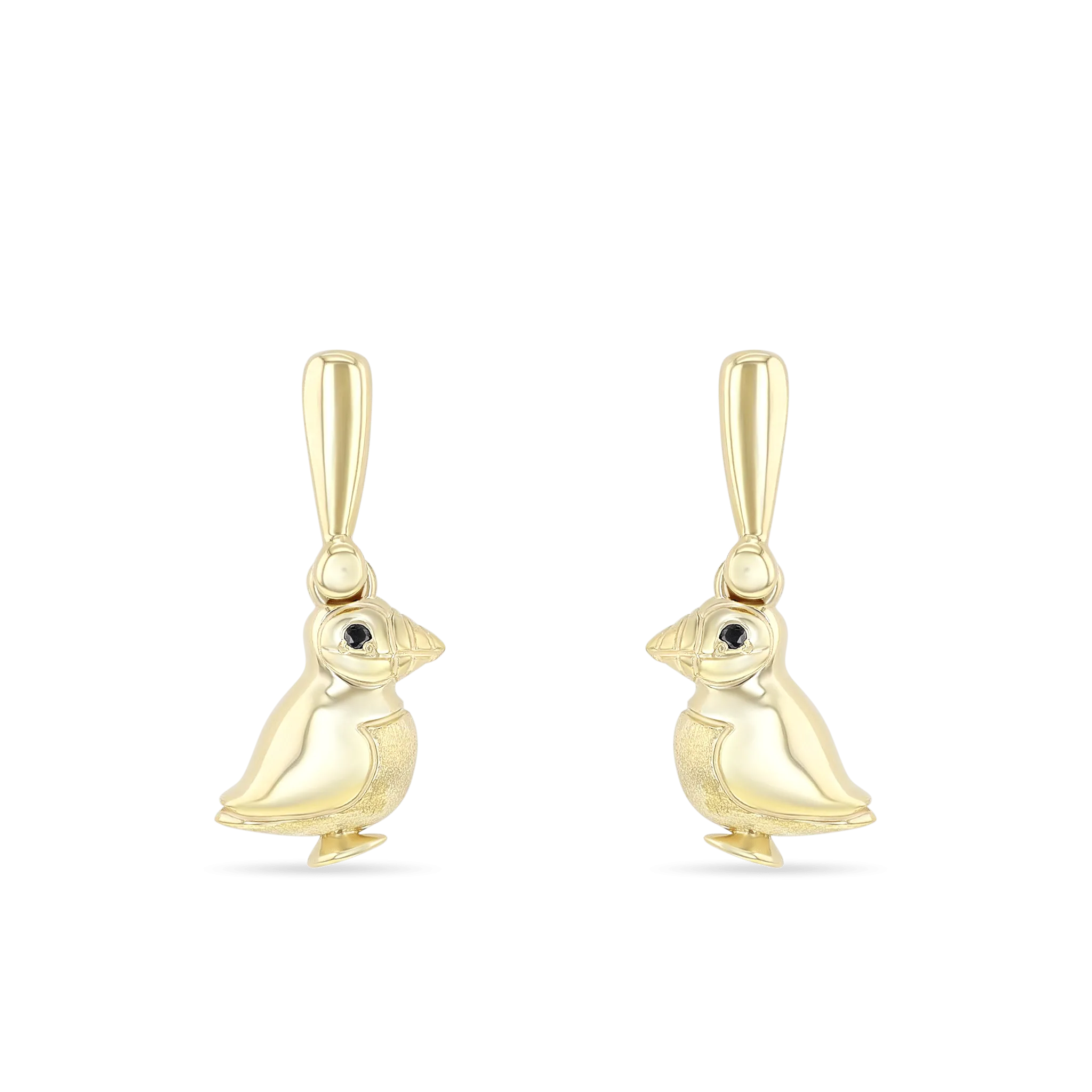 George the Puffin Earrings