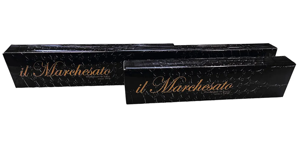 Italian Craftsmanship: 24K Gold-Plated with Aquamarine Crystals
