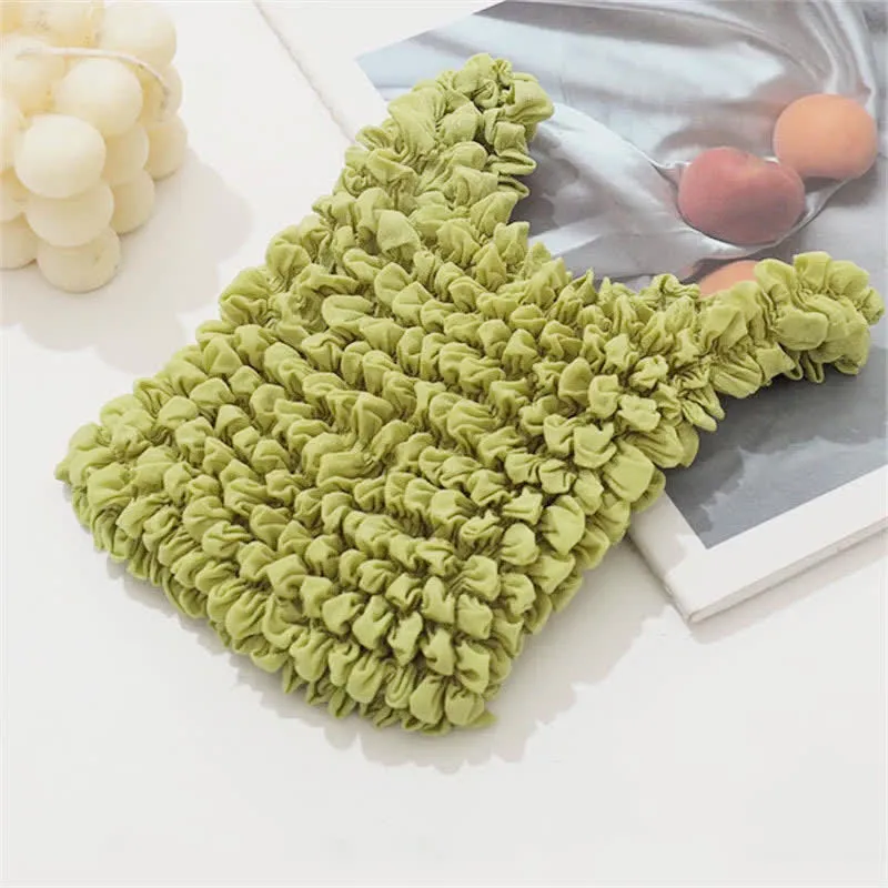 Large Capacity Eco Retractable Shopping Bags Magic Stretch Bag Pleated Bag