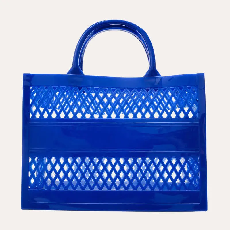 Large Capacity PVC Beach Bag Tote Handbag for Storage Holiday