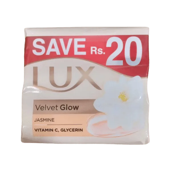 LUX VELVET GLOW JASMINE SOAP 1X3 98G
