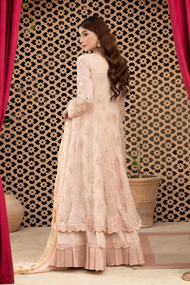 Manahils - Jal Pari RTW Collection - Kurti-B-006-Peach