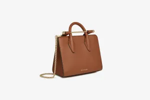 The Strathberry Nano Tote - Chestnut