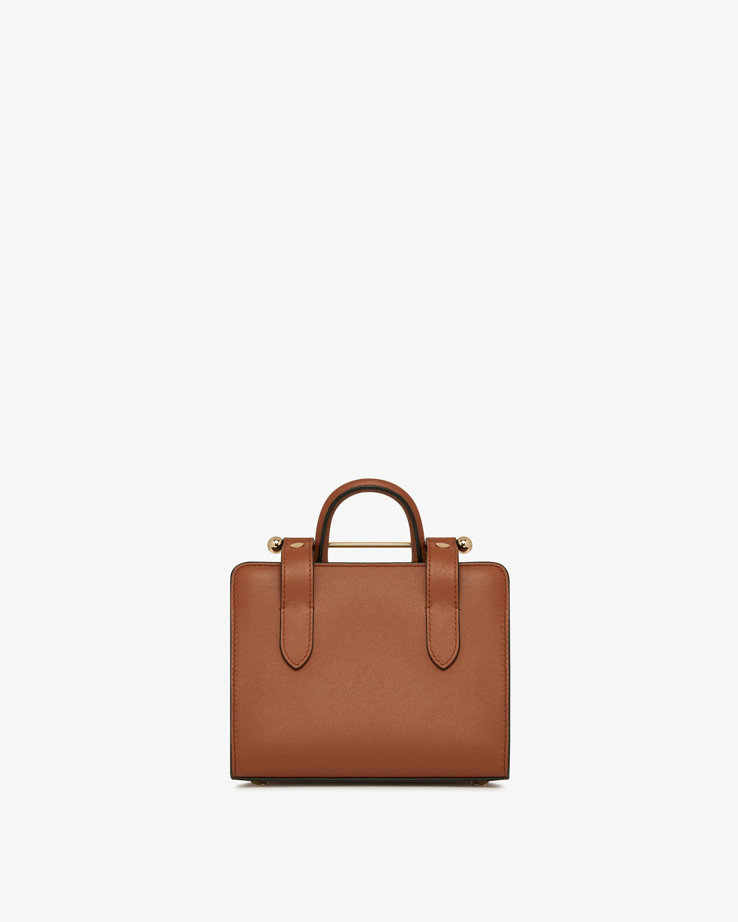 The Strathberry Nano Tote - Chestnut