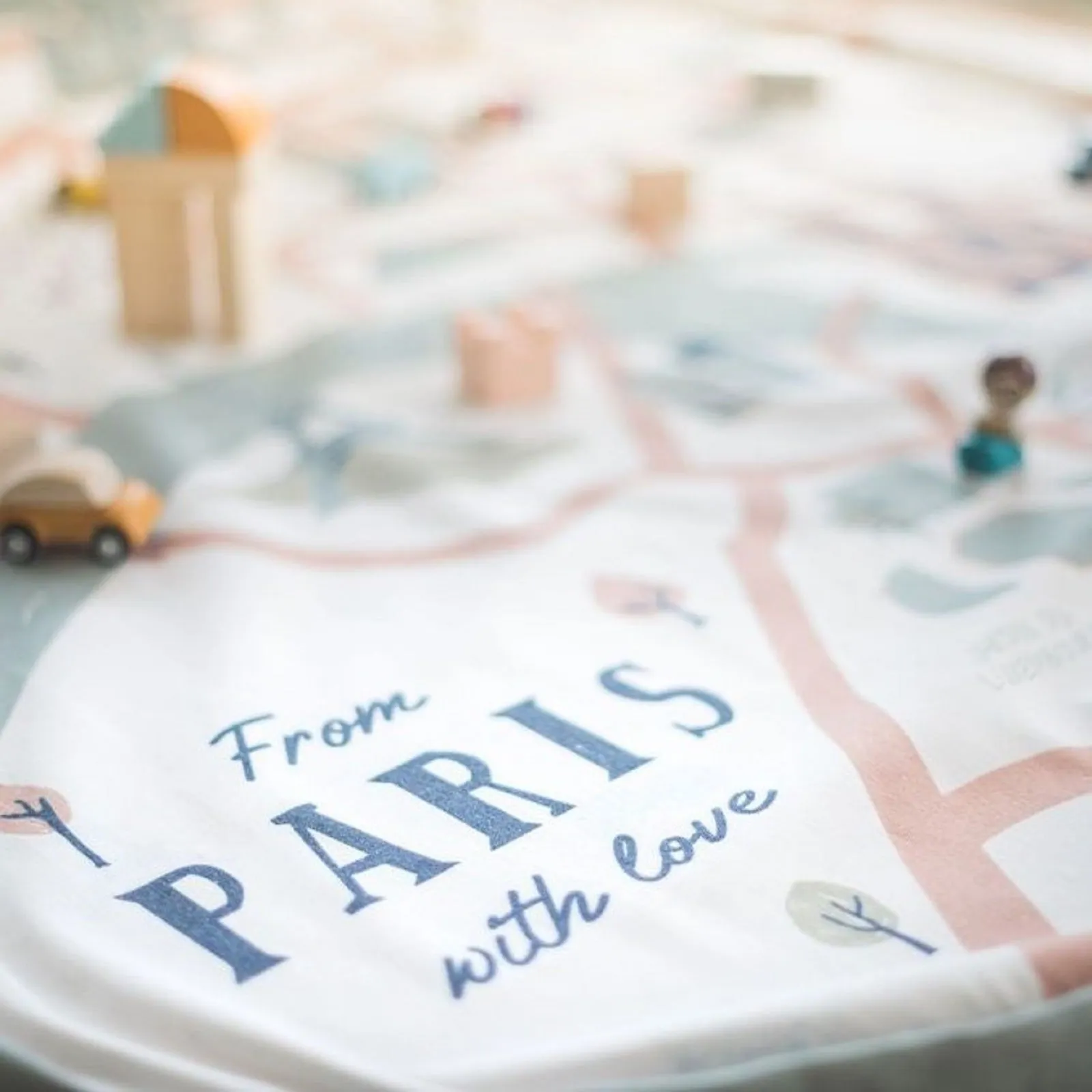 Toy Storage bag – Paris map