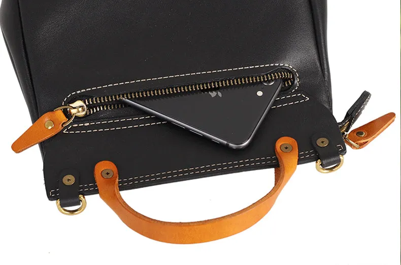 Womens Casual Backpack Leather Cross Shoulder Bag For Women