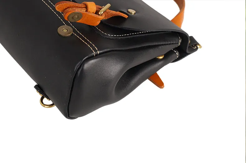 Womens Casual Backpack Leather Cross Shoulder Bag For Women